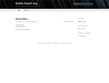 Tablet Screenshot of battle-dwarf.org